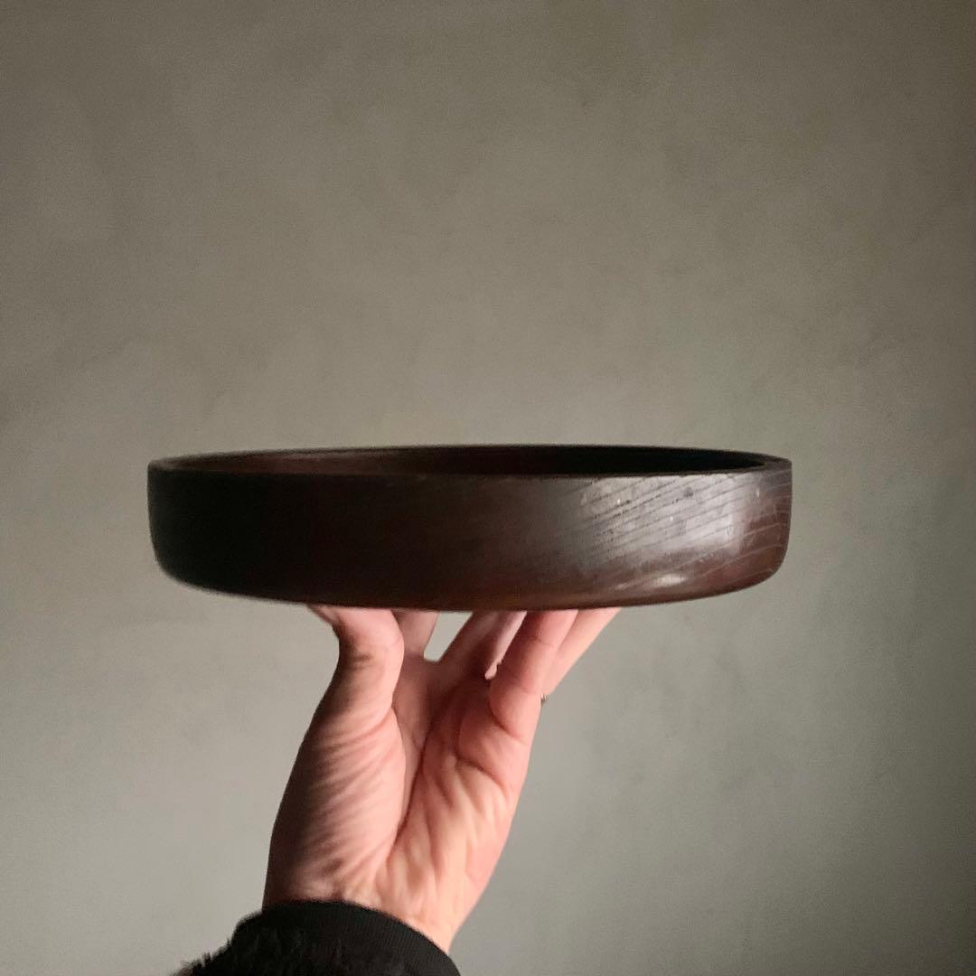 古い 小ぶり くりぬき盆 No.1 古道具 アンティーク