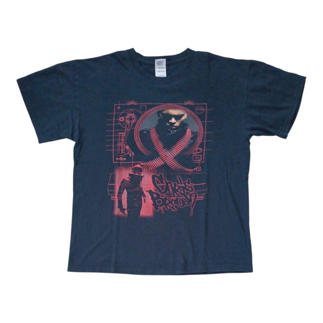 2011年製 クリスブラウン フェイムツアー Tシャツ Lサイズ