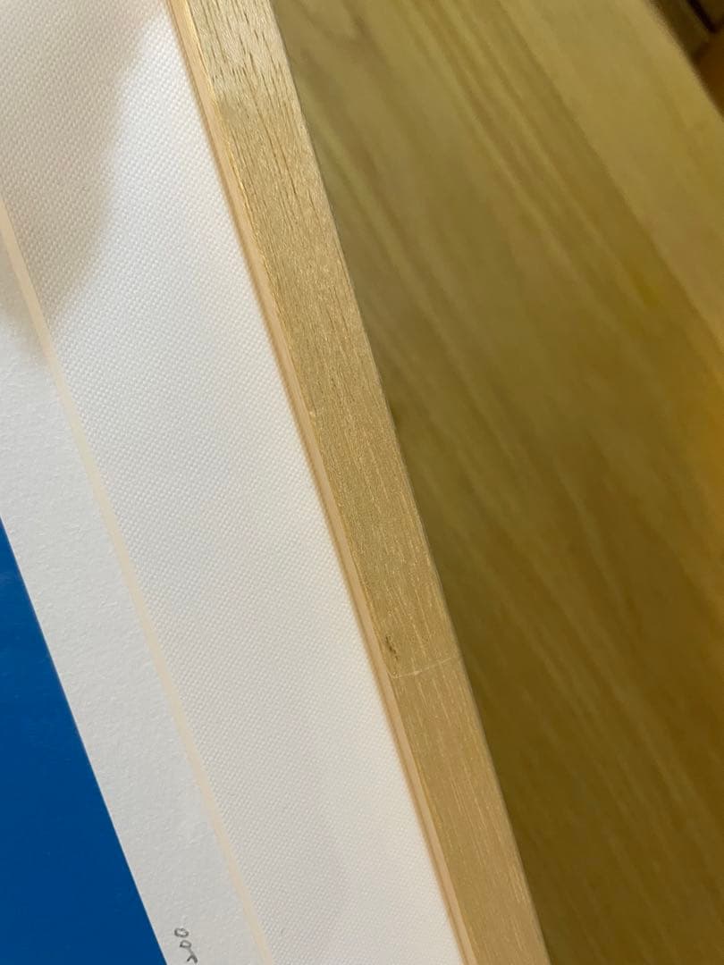 ちいかわ アートフレーム FACE ナガノ 直筆サイン付き　複製原画　当選品