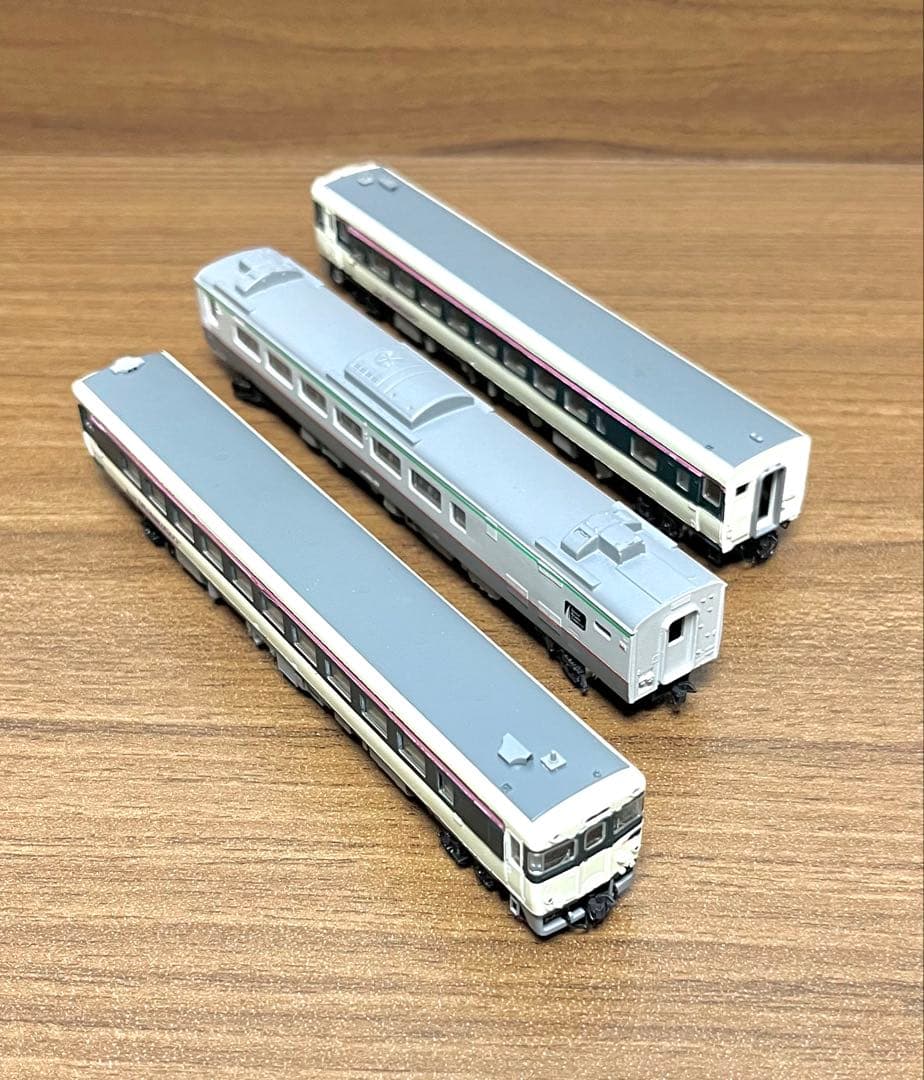 【TOMIX】改造品 キハ27ミッドナイト&キハ182 3両