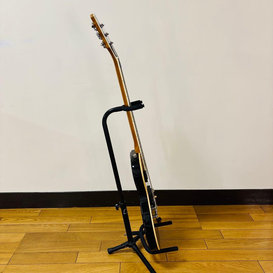 【美品】Donner エレキギター レスポール タイプ DL-124 黒 送料込