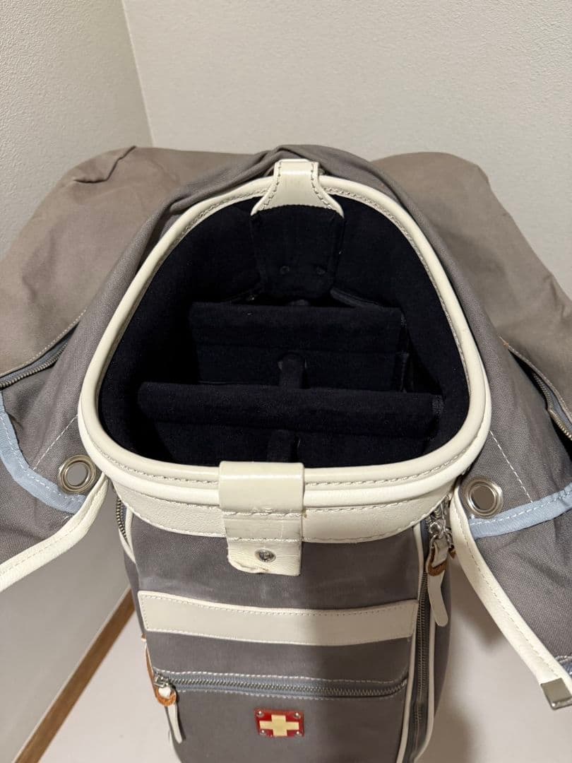 木の庄帆布 クロスハンドルカート キャディバッグ