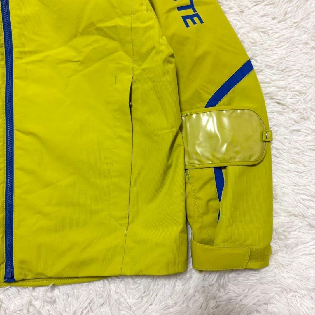 ✨極美品✨デサント スキーウェア セットアップ 蛍光 イエロー Mサイズ