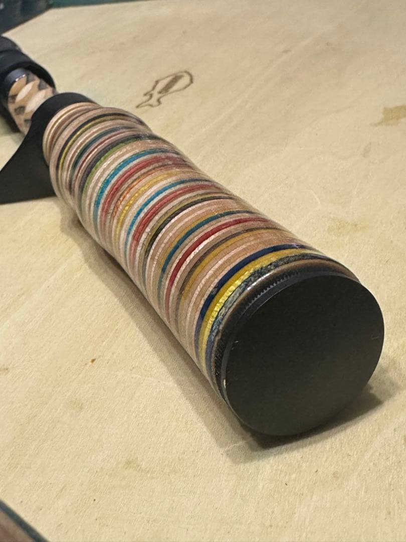 ベイトグリップ　トップウォーター 渓流　ハンドメイドグリップ