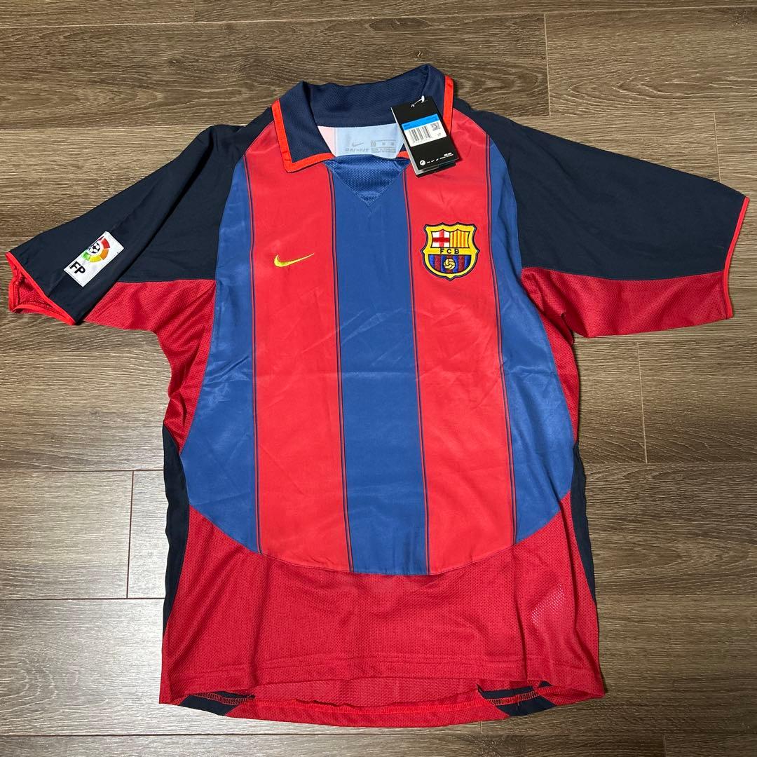 【タグ付未使用品】FCバルセロナ　ユニフォーム　ロナウジーニョ　タグ付未使用品