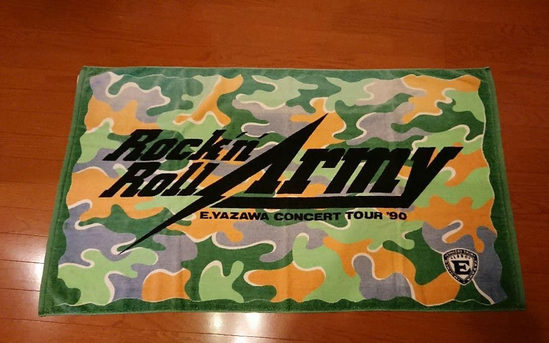 矢沢永吉 1990年エンブレム ロックンロールアーミー 当時物 SBT