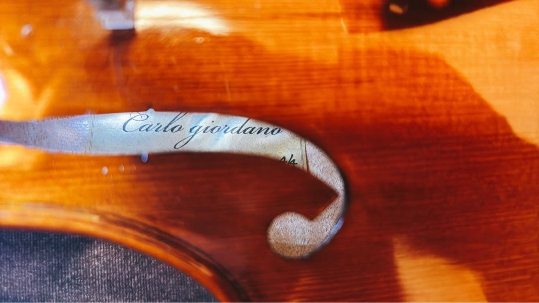【Python3ページ】Carlo Giordano バイオリン 4/4
