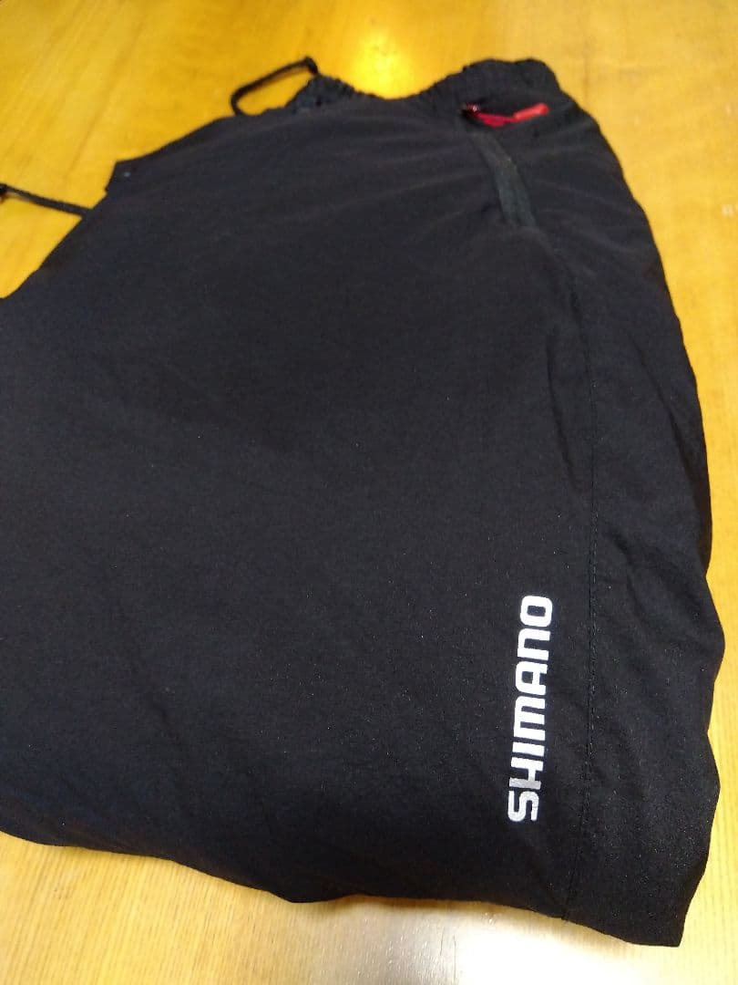 シマノ　防寒着　パンツ　防寒中着　ブラック　2XL 　防寒対策パンツ