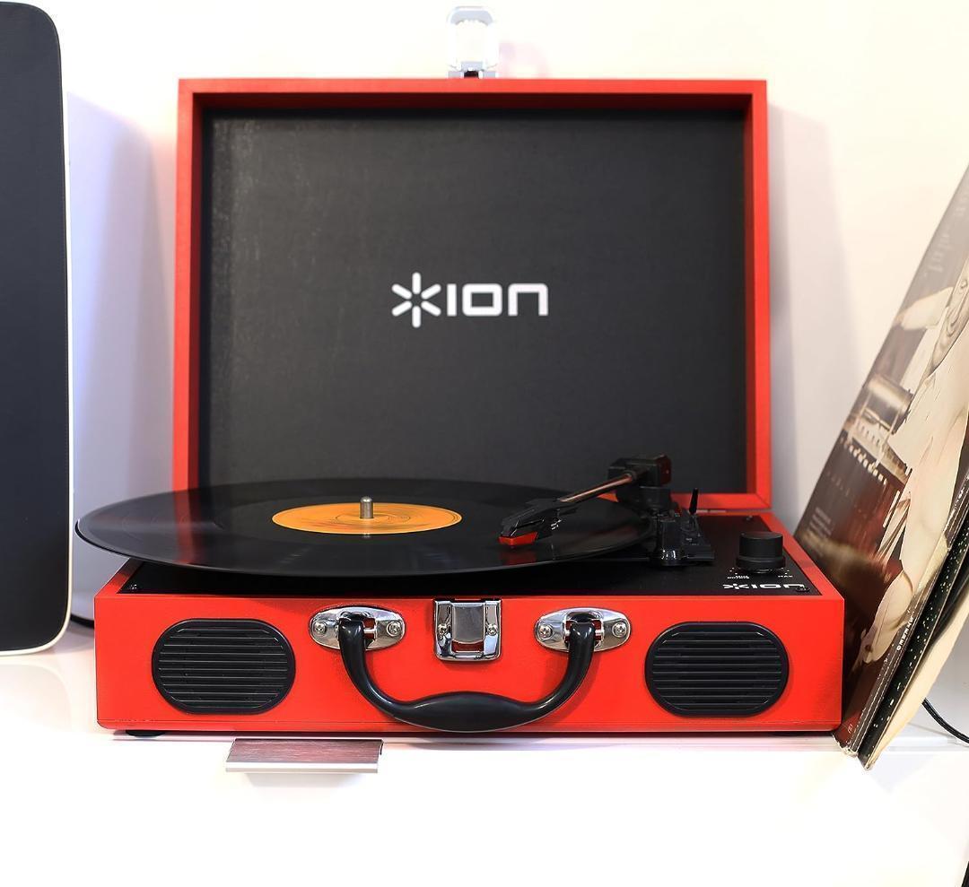 【M3126-117-85】ポータブルレコードプレーヤー　スーツケース型