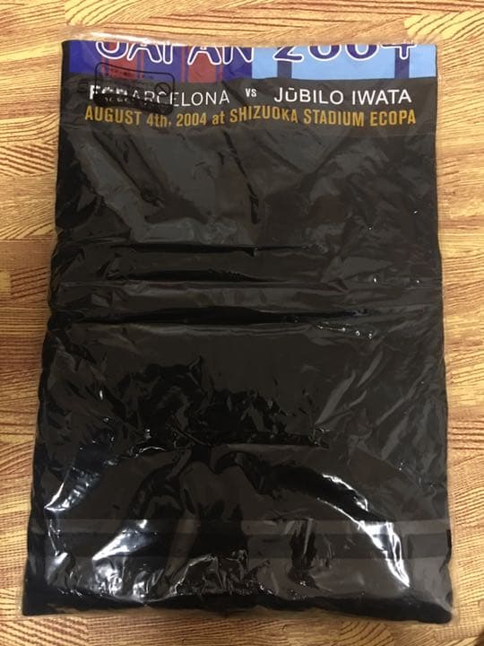 希少 限定 新品未使用 ジュビロ磐田 FCバルセロナ コラボ Tシャツ Ｌフリー