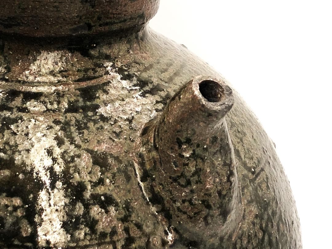 【 苗代川焼 雲助 】　うんすけ　黒もん　黒薩摩　江戸時代