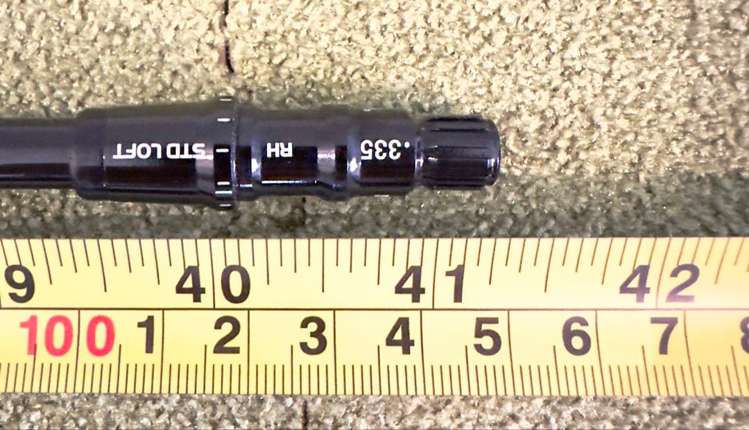 【新品】ベンタスブラックTR_6S｜約42インチ｜テーラーメイド純正スリーブ