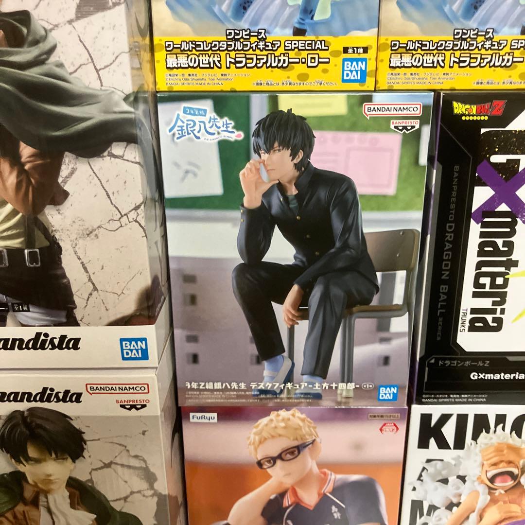 ナルト　進撃の巨人　ヒロアカ　ワンピース　鬼滅の刃　ドラゴンボール　フィギュア