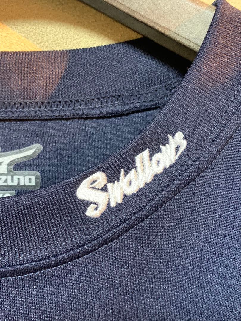 【非売品】東京ヤクルトスワローズ ミズノ トレーニング Tシャツ 選手支給