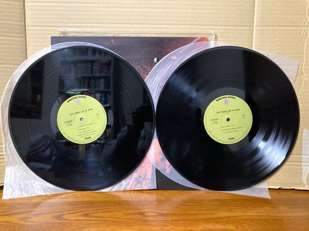 希少 国内盤 Deep Purple ディープパープル レコード 3枚 当時物