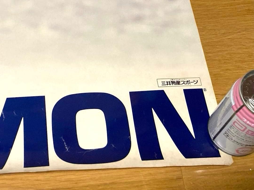 非売品 80年代 三井物産スポーツ サロモン スキー ポスター レトロ 当時物