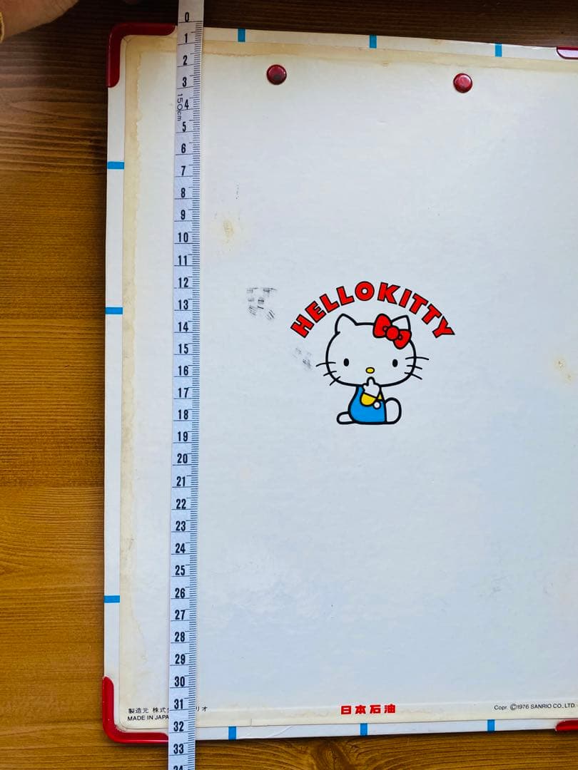 昭和レトロ　ハローキティ　当時物　クリップボード　レア　非売品