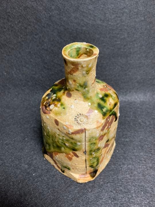 中島卓　伊賀織部　花入