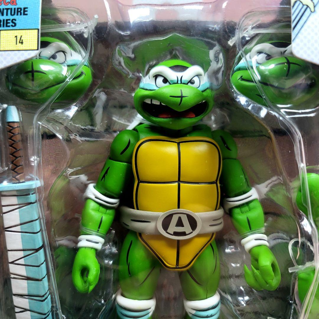 【NECA】新品 正規品 TMNT タートルズ エイプリル 5人目のタートルズ