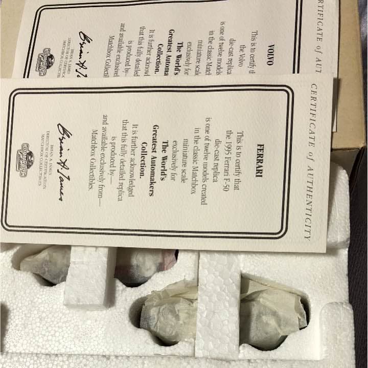 値下げ　希少　京商　Ferrari フェラーリ ボルボ VOLVO セット