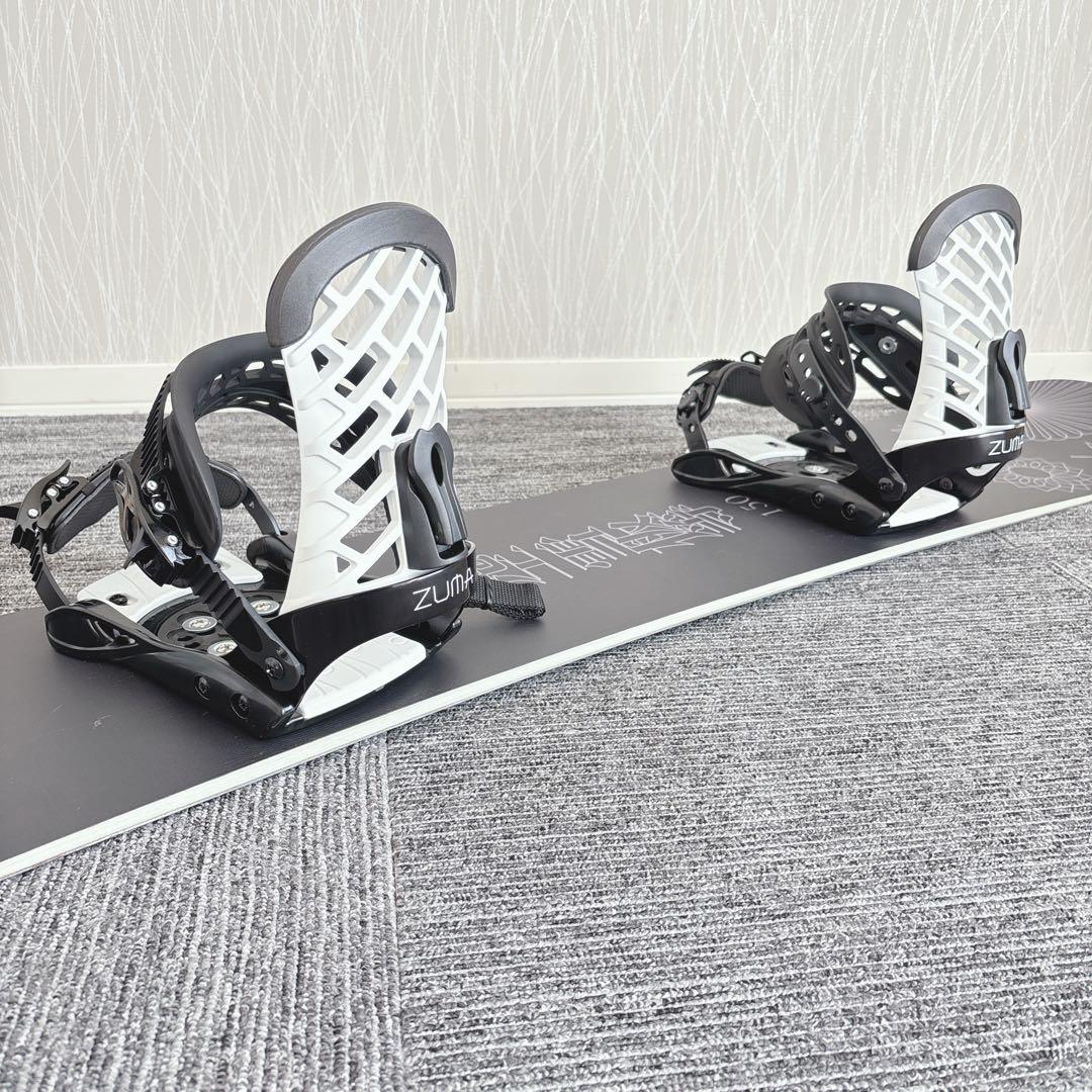 68超美品❗️超豪華❗️眞空雪板等/風眞モデル メンズスノーボードセット★150cm