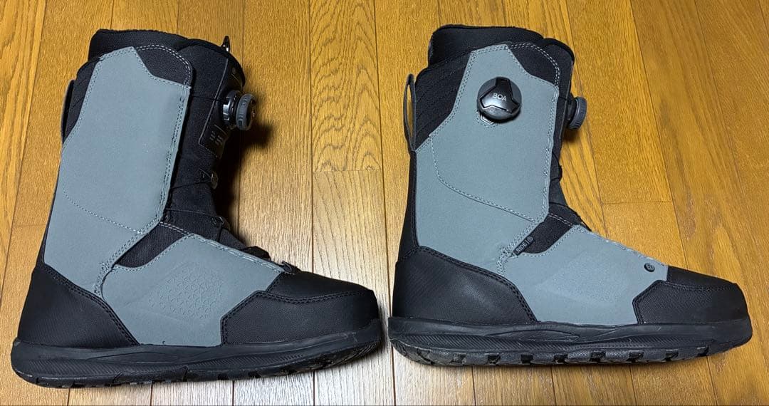 RIDE LASSO BOA US11 グレー/ブラック