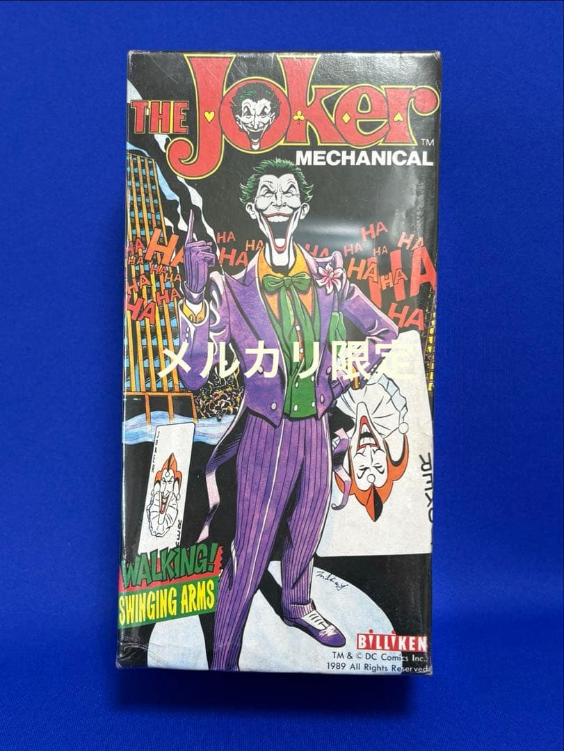 ★フイルム未開封 1989年 ブリキ ジョーカー ビリケン 昭和レトロ 日本製