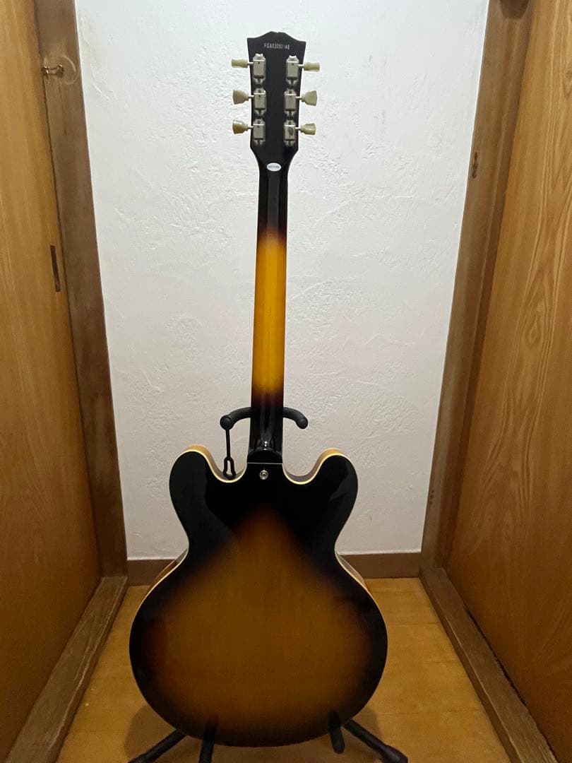 BURNY セミアコ　RSA55 サンバースト