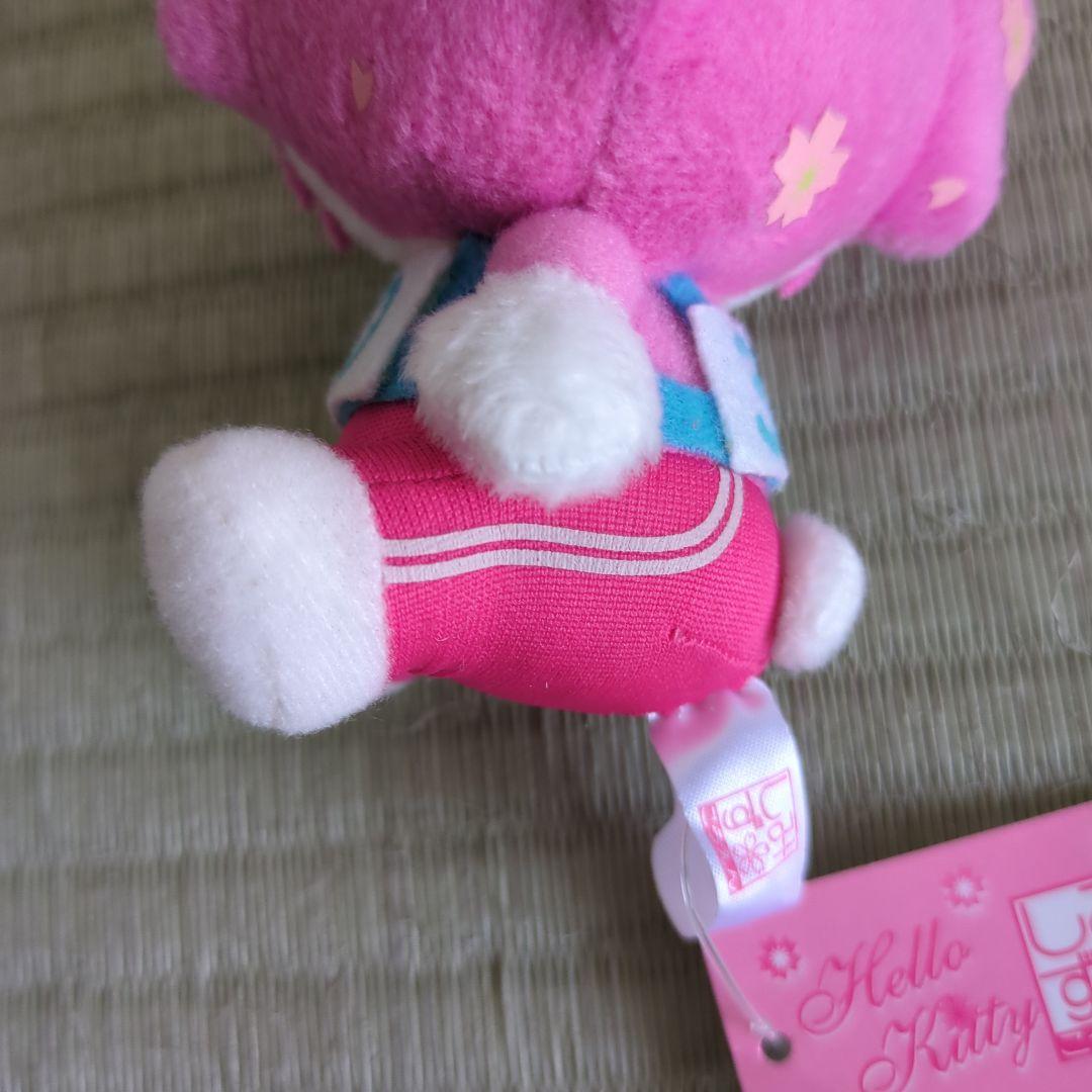 ハローキティ キーホルダー ご当地キティ　清水公園　桜　Kitty限定品　ピンク