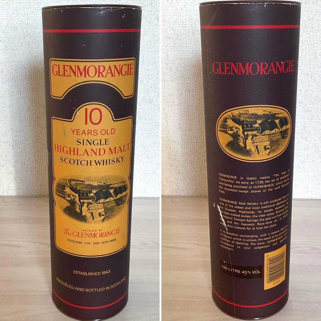 グレンモーレンジ 10年 旧ラベル 1000 スコッチウイスキー シングルモルト