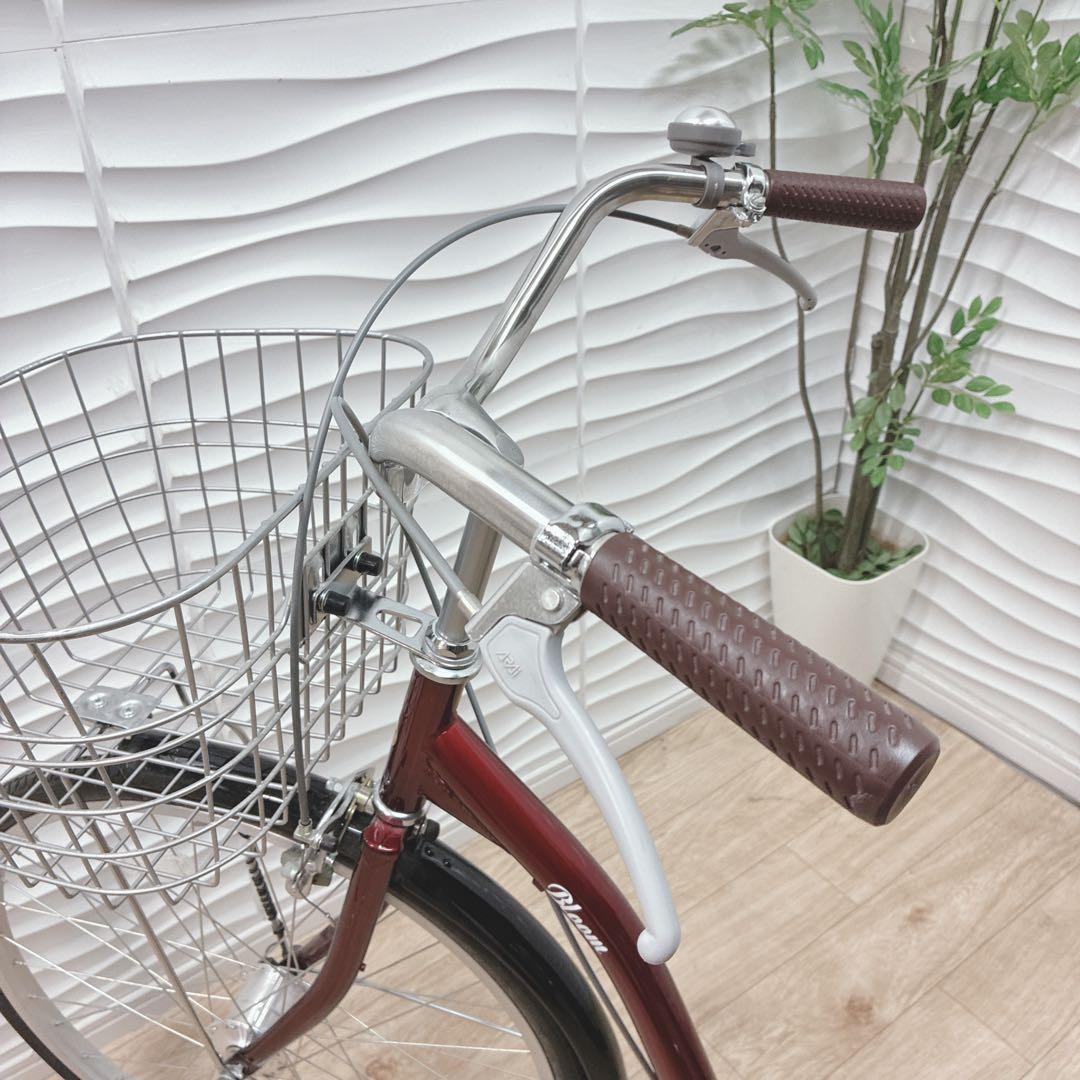 ◇シティサイクル◇ママチャリ◇24インチ◇レッド◇大阪兵庫京都奈良滋賀和歌山◇