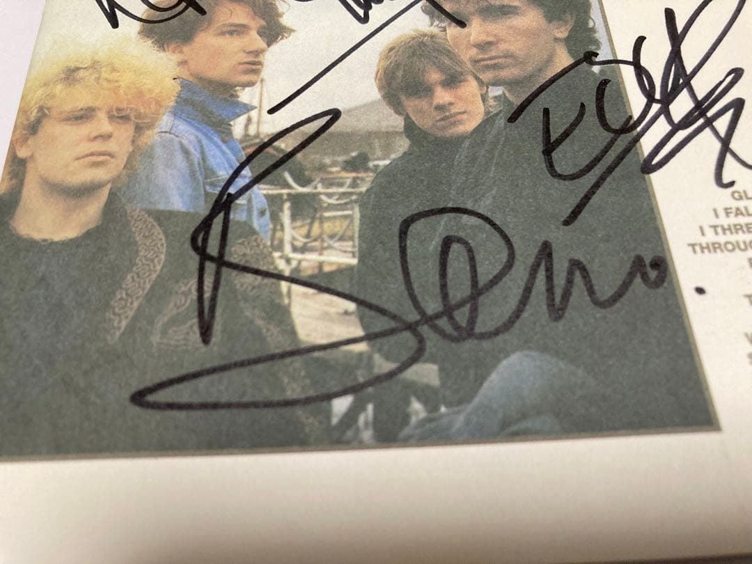 レアu2直筆サインCDoctorber bono edge Larry adam