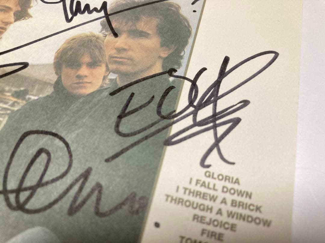 レアu2直筆サインCDoctorber bono edge Larry adam