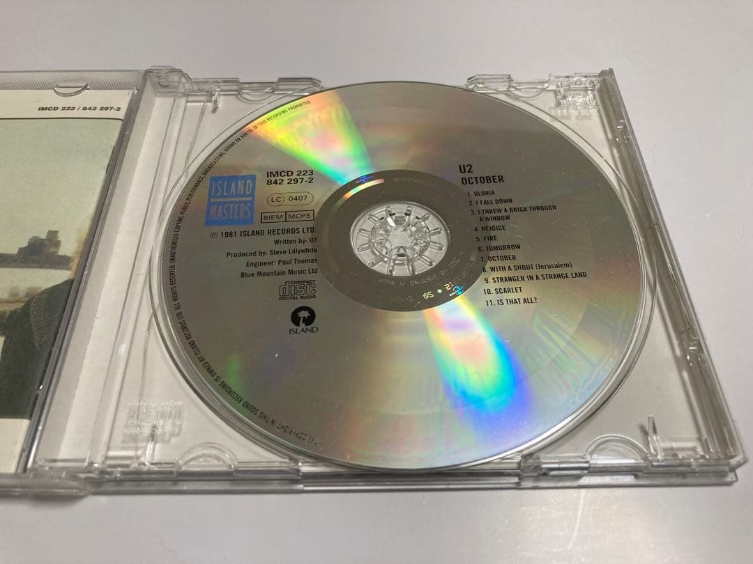 レアu2直筆サインCDoctorber bono edge Larry adam