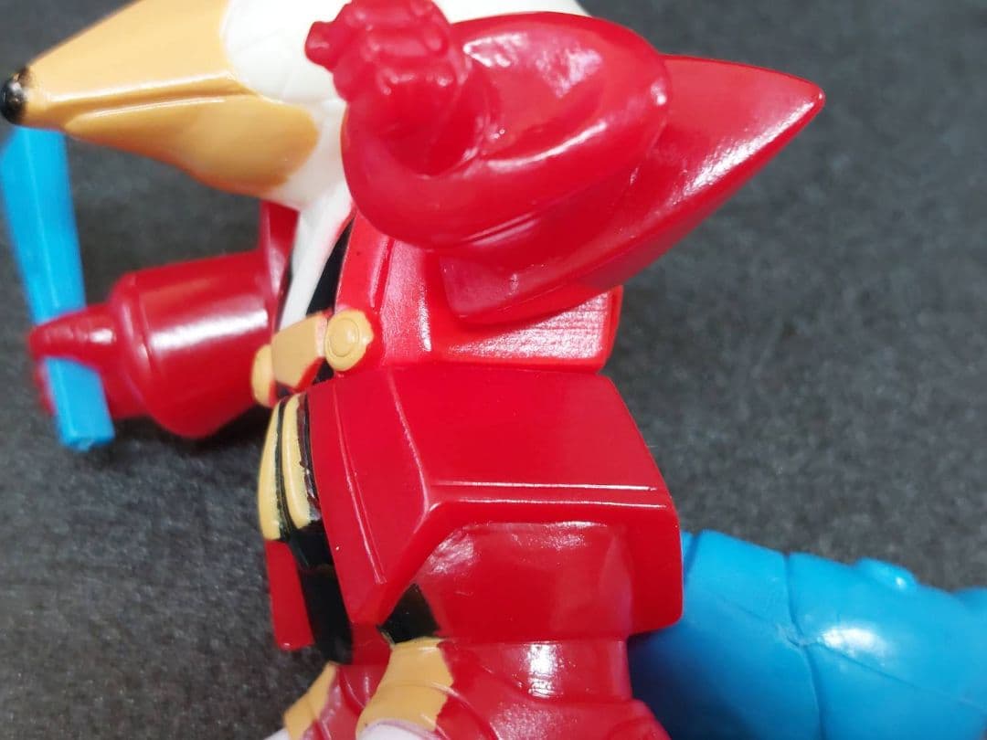 キャッ党忍伝 てやんでえ コーン守 1990 ソフビ フィギュア バンダイ