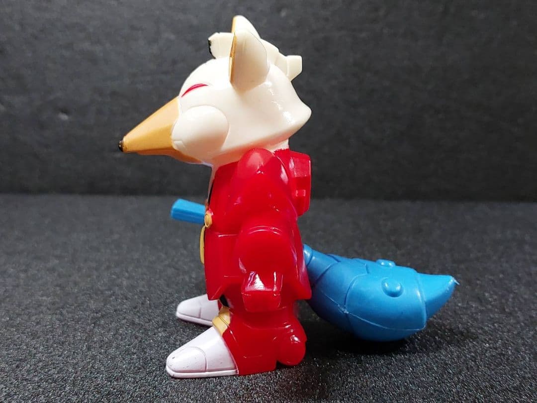 キャッ党忍伝 てやんでえ コーン守 1990 ソフビ フィギュア バンダイ