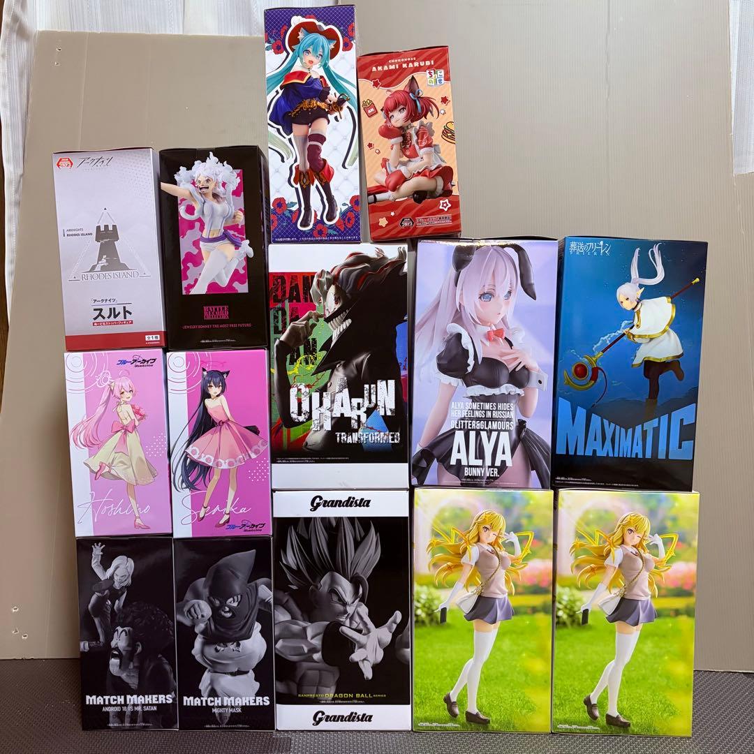 2026年1月のプライズフィギュアセット　14体セット　美少女　美男子　サタン