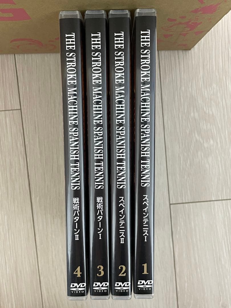 スパニッシュテニス【DVD4枚セット】