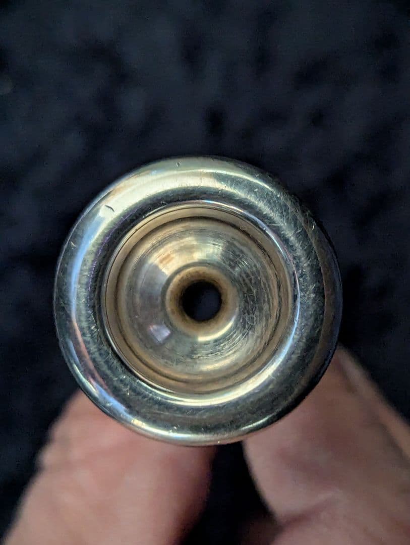 バック　トランペットマウスピース　2 1/2C 旧刻印