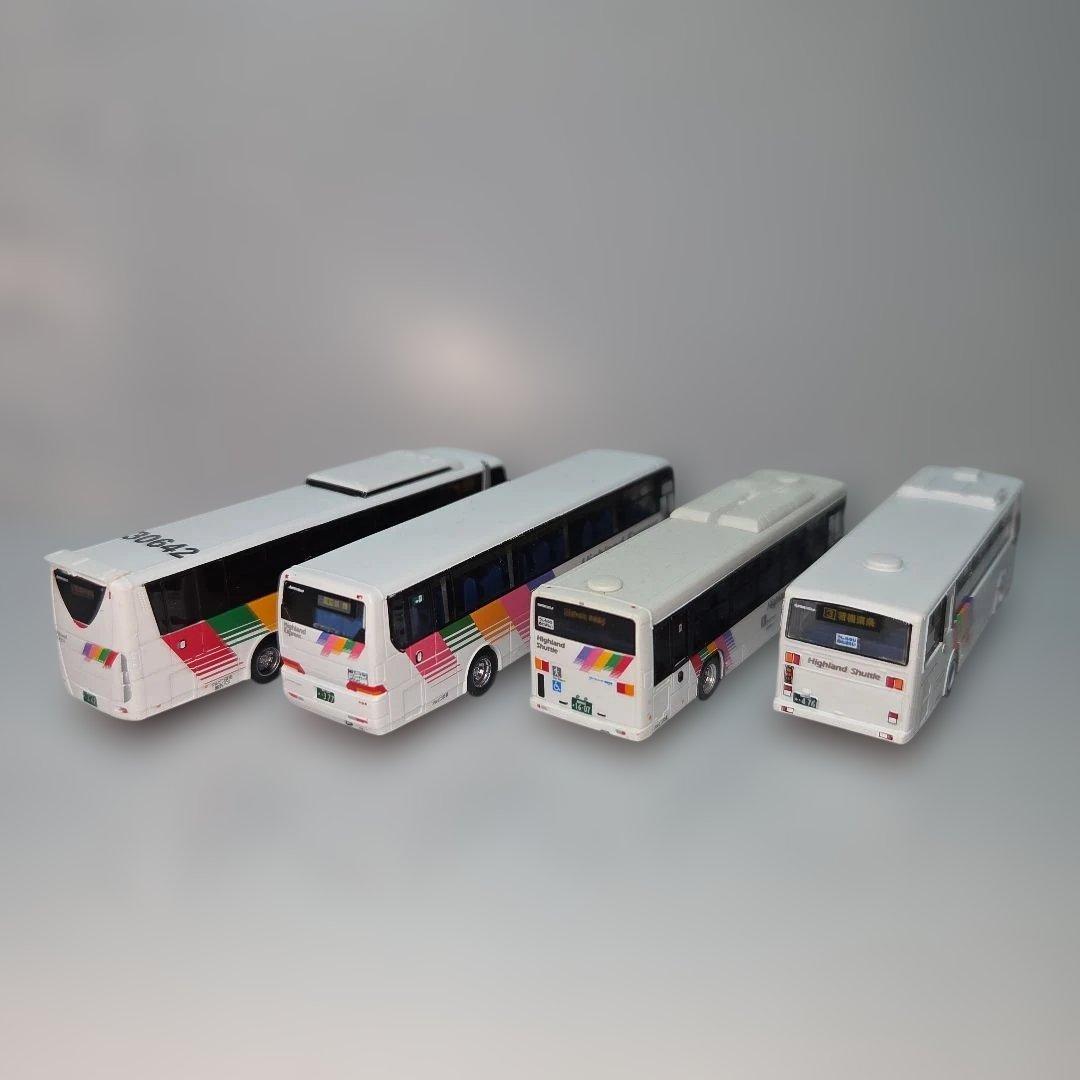 バスコレ アルピコ交通 4台セット