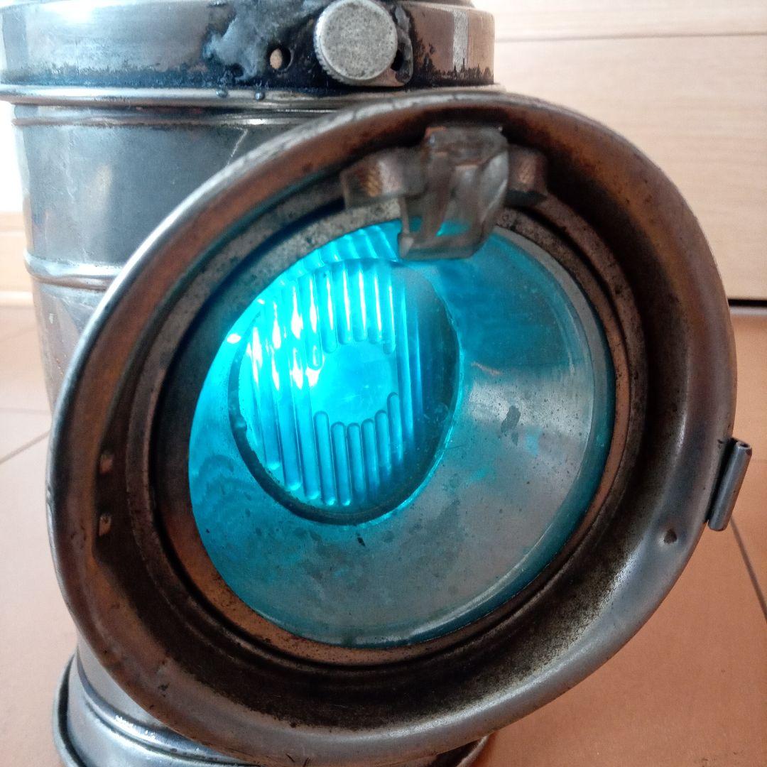 鉄道　国鉄　　白光式合図灯　点灯確認済