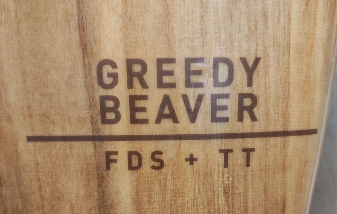 ファイヤーワイヤーGREEDY BEAVER 6フィート ウッド フィン＋ケース