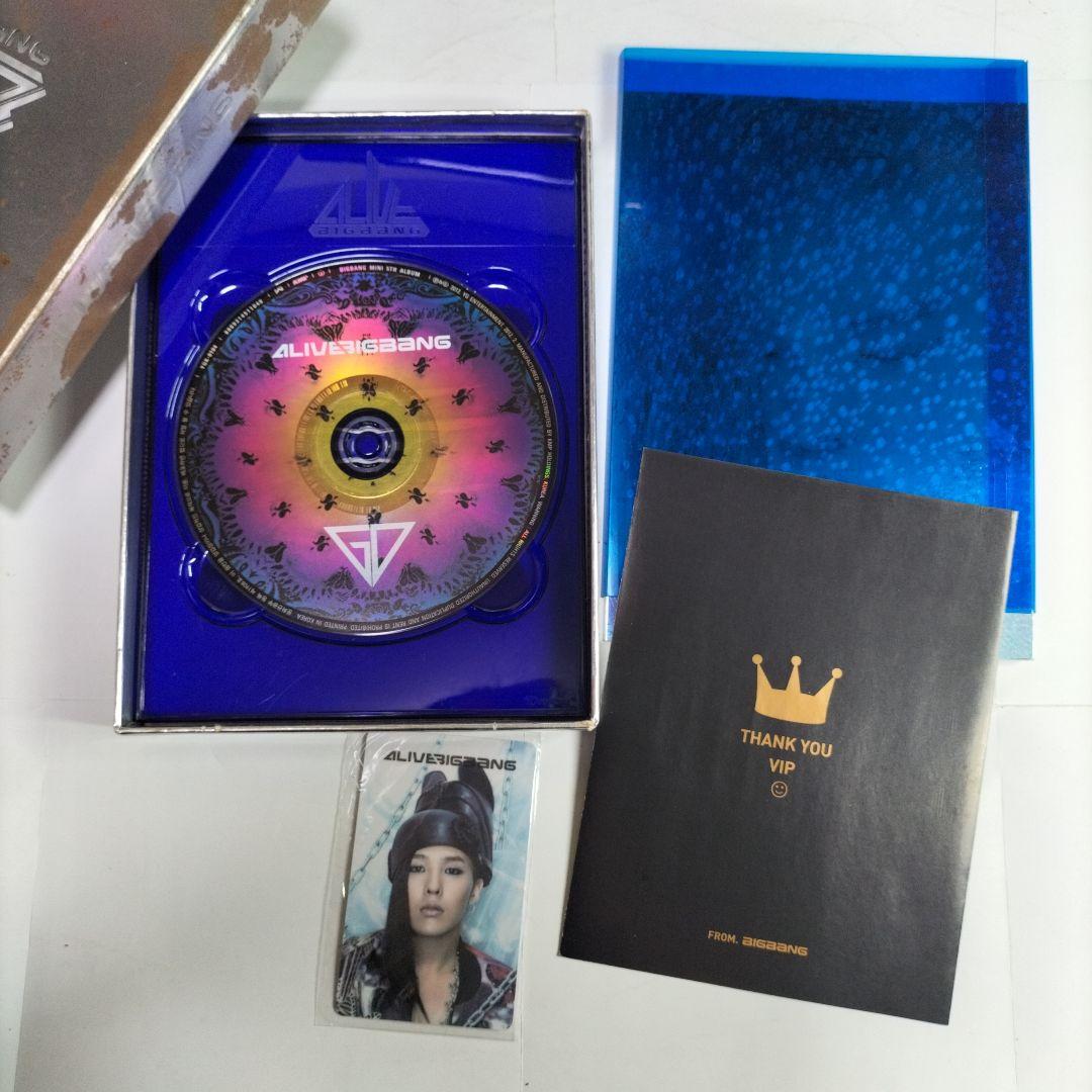 カード付き・G-DRAGON ジヨン ⭐BIGBANG「ALIVE」KPOP韓国