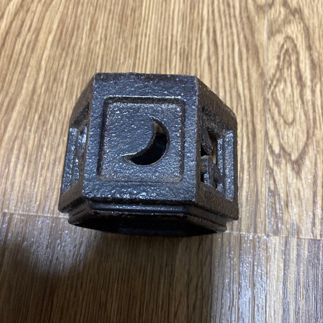 鉄製　置き灯篭　アンティーク