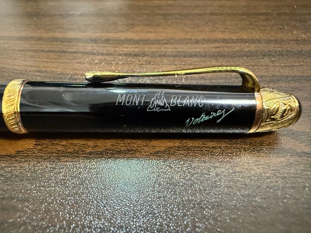 モンブラン MONTBLANC ボルテール 作家 限定品 925 ボールペン