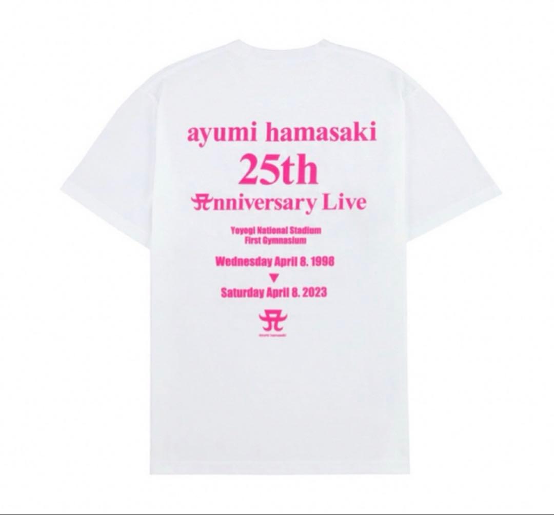 浜崎あゆみ 25th Anniversary LIVE Tシャツ Lサイズ