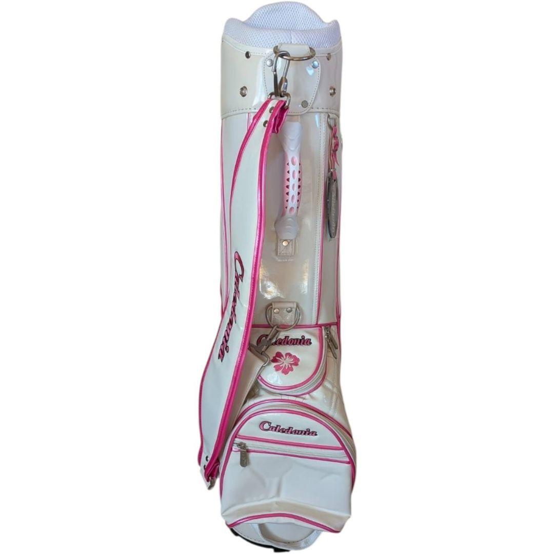 美品 カレドニア レディースゴルフフルセット CL-460α バッグ付き 10本