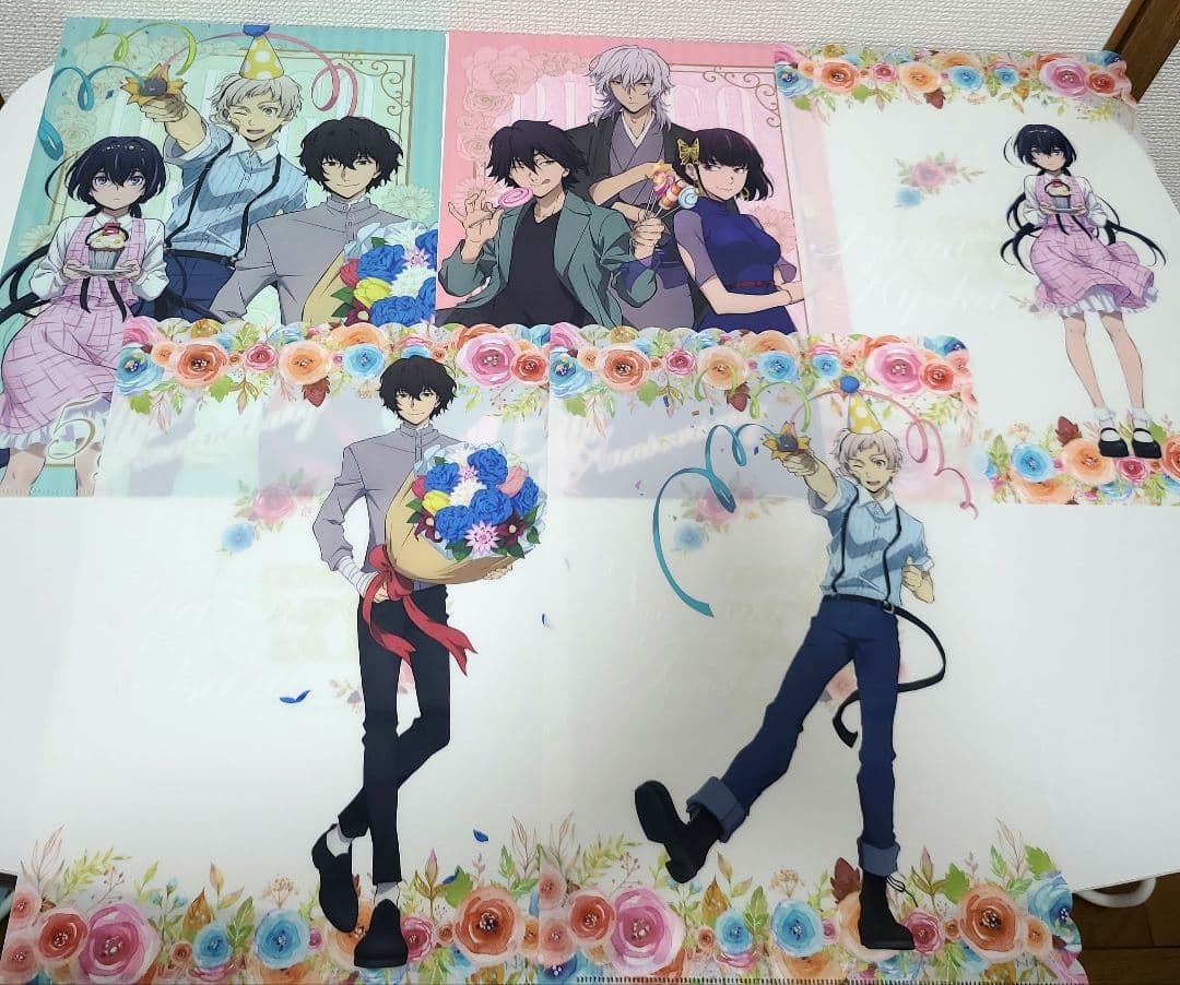 文豪ストレイドッグス　クリアファイル　まとめ売り!!