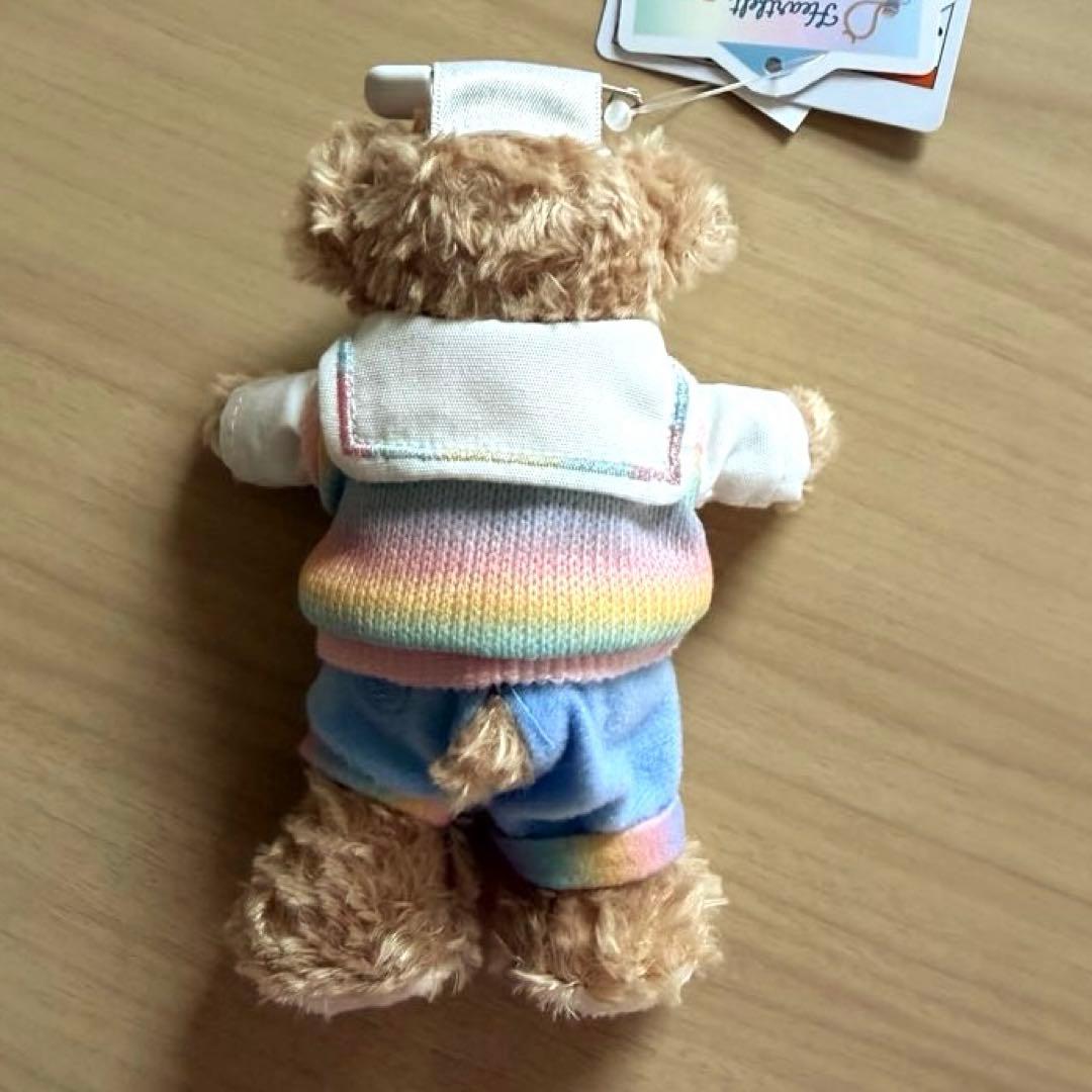 ダッフィー＆フレンズ　ハートフェルトレターズオブフレンドシップ　ぬいぐるみバッチ