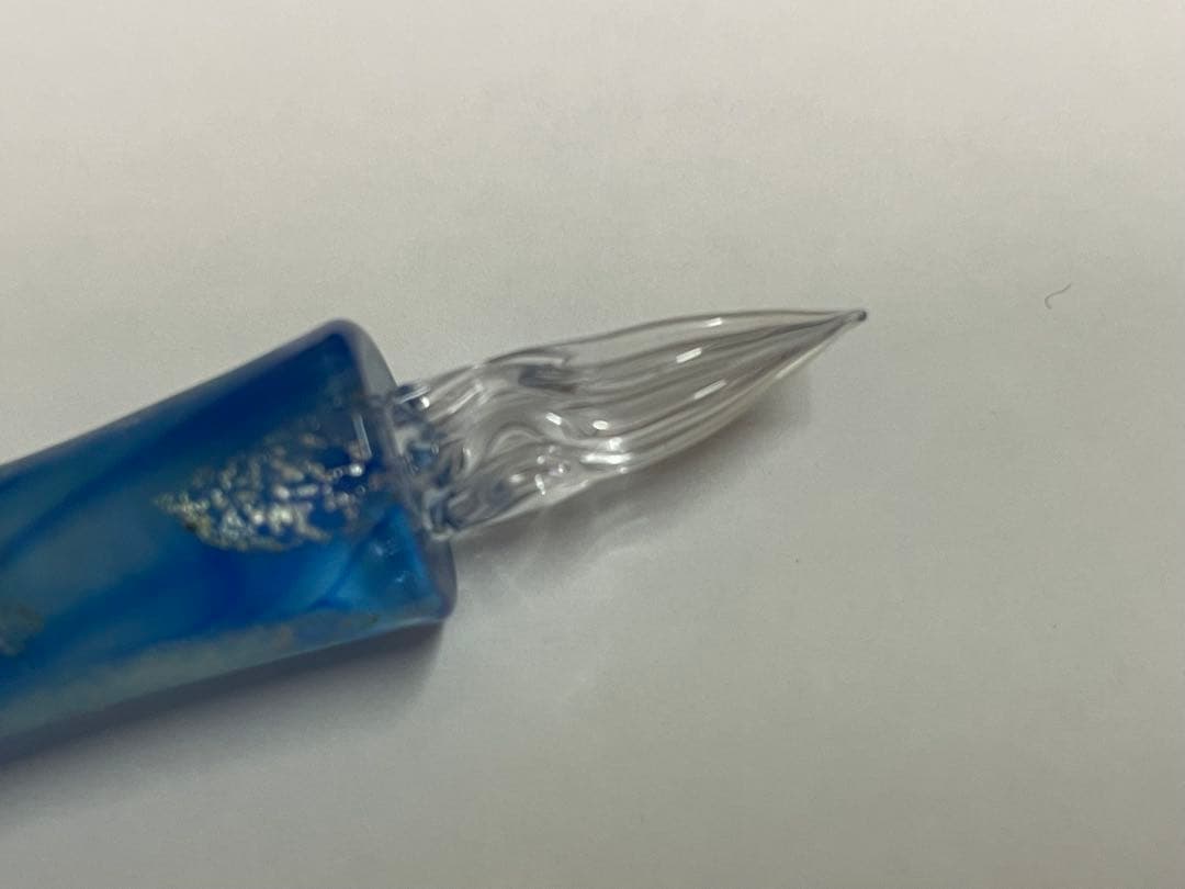 Glass Studio TooS「TAKETORI 朧月(千早色)」ガラスペン